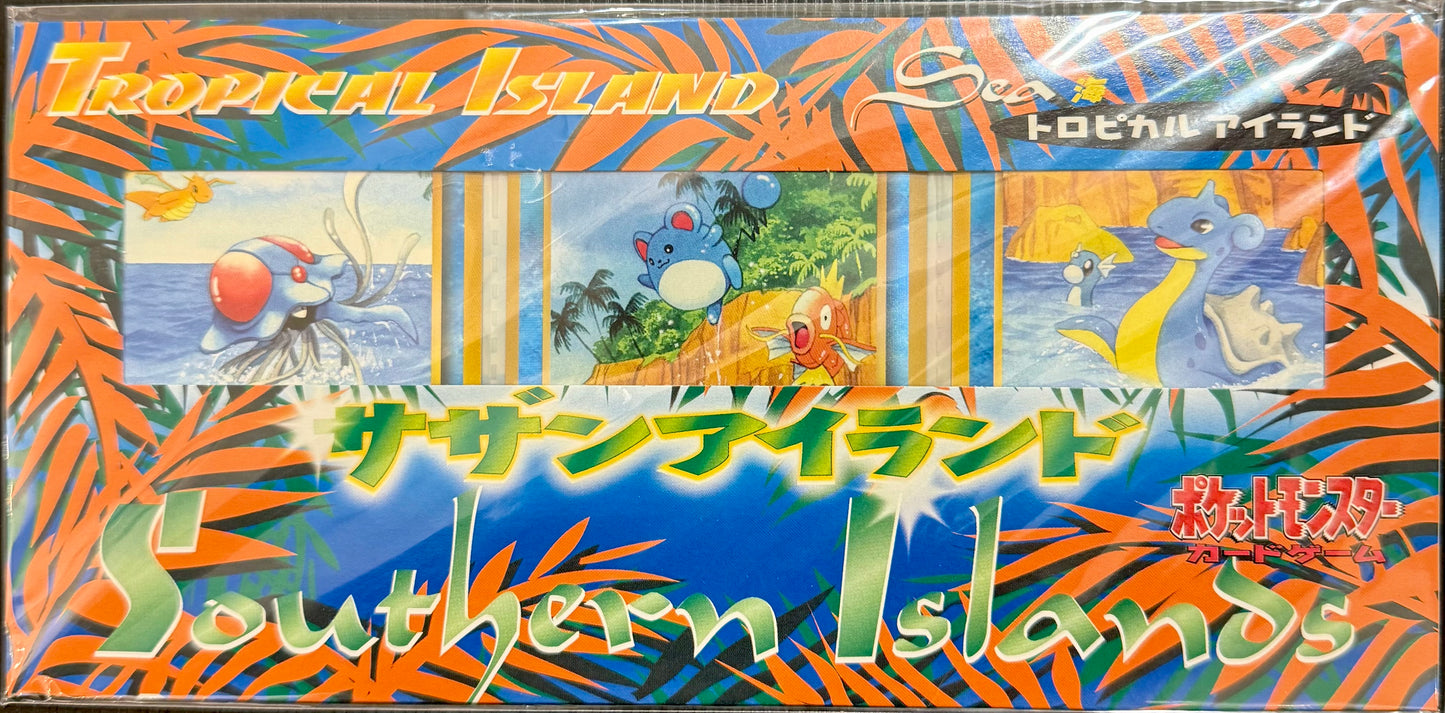 Pokémon TCG: 1998 Japanese Southern Islands Tropical Island Sea, Beach & Jungle 3 Card Set