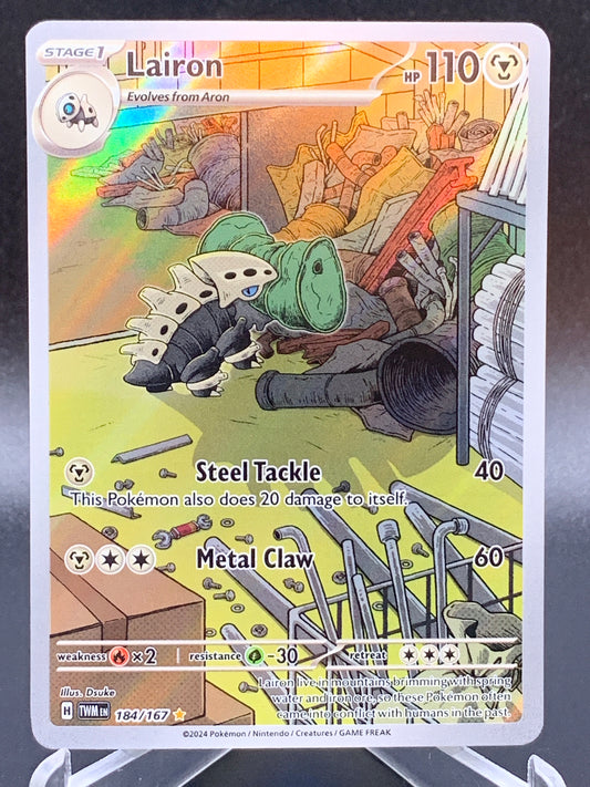 Pokémon TCG: 2024 Lairon 184/167 SV: Twilight Masquerade