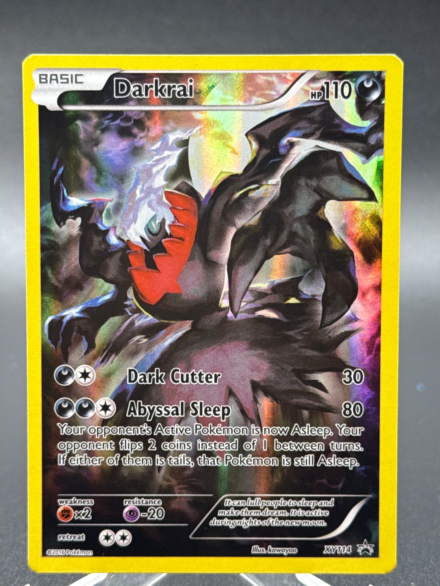 Pokémon TCG: 2016 Darkrai XY114 XY: XY Promos