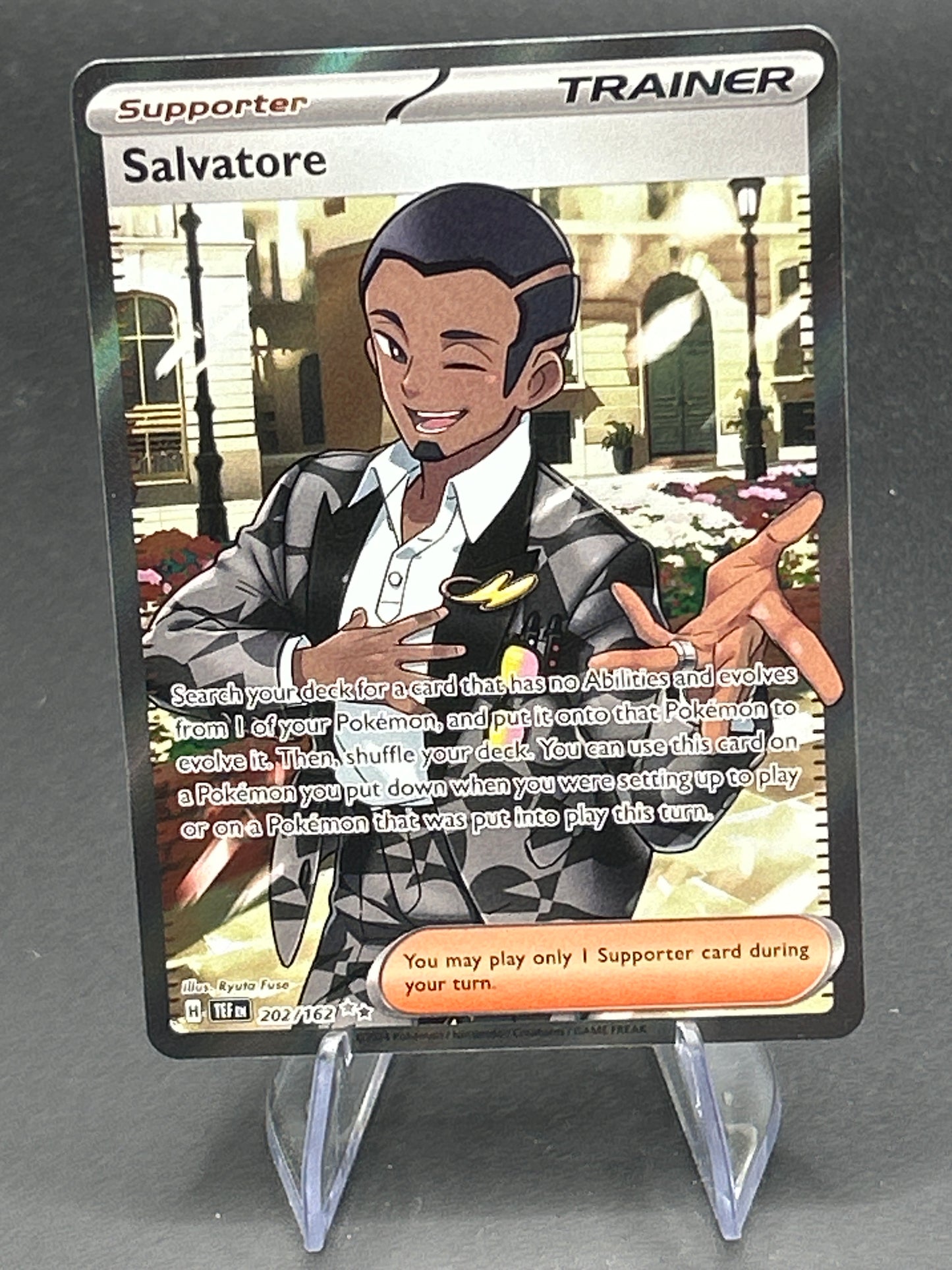 Pokémon TCG: 2024 Salvatore 202/162 SV: Temporal Forces