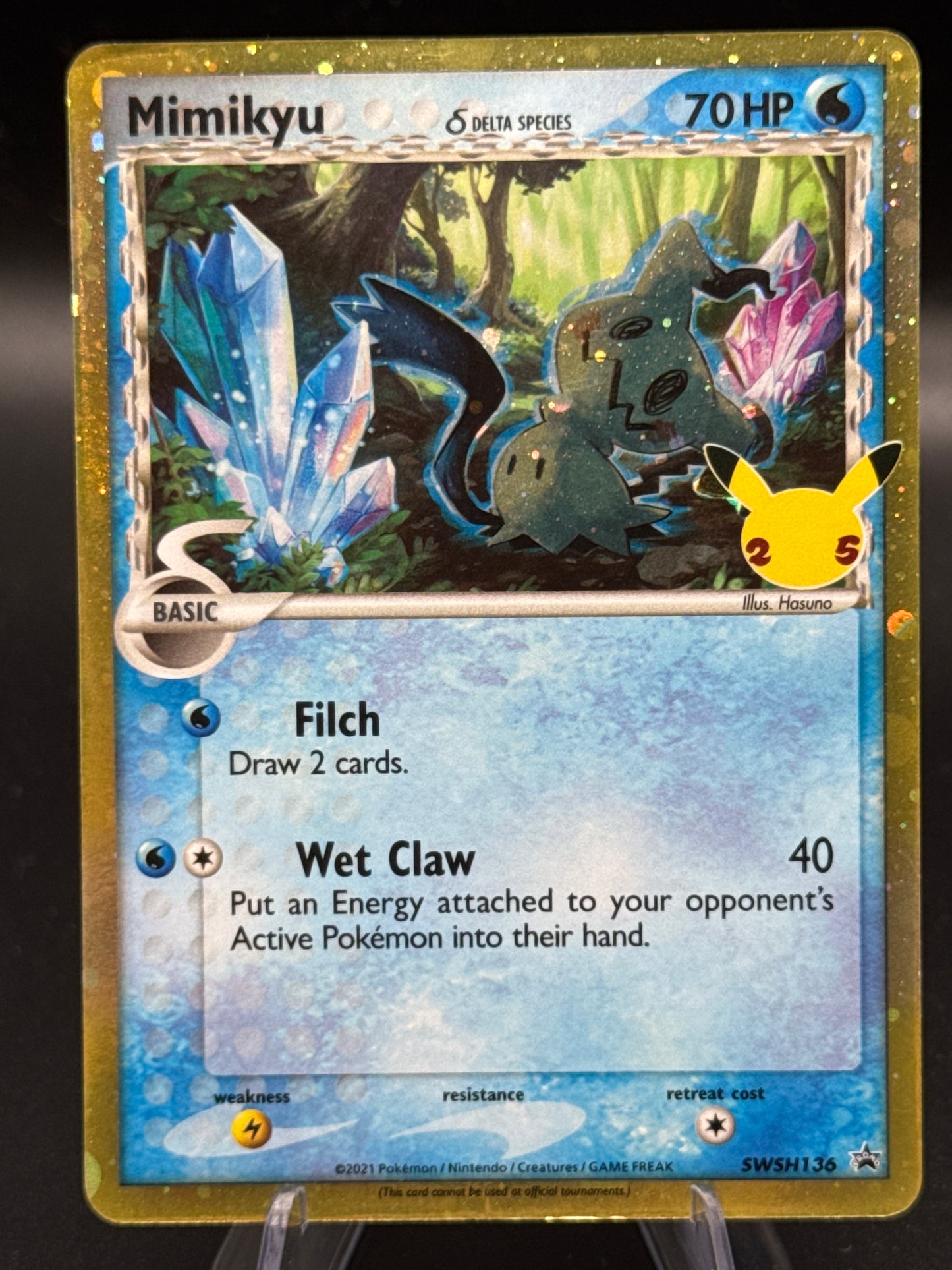 Pokémon TCG: 2023 Mimikyu SWSH136 Sword & Shield Promo