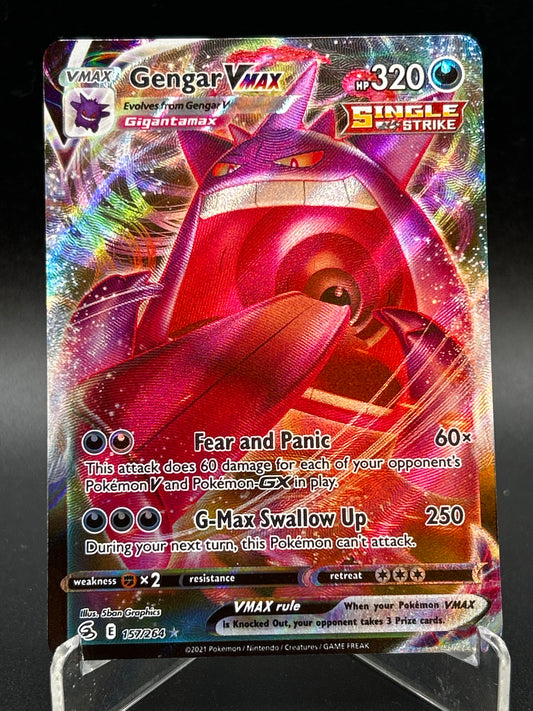 Pokémon TCG: 2021 Gengar VMAX 157/264 SWSH: Fusion Strike