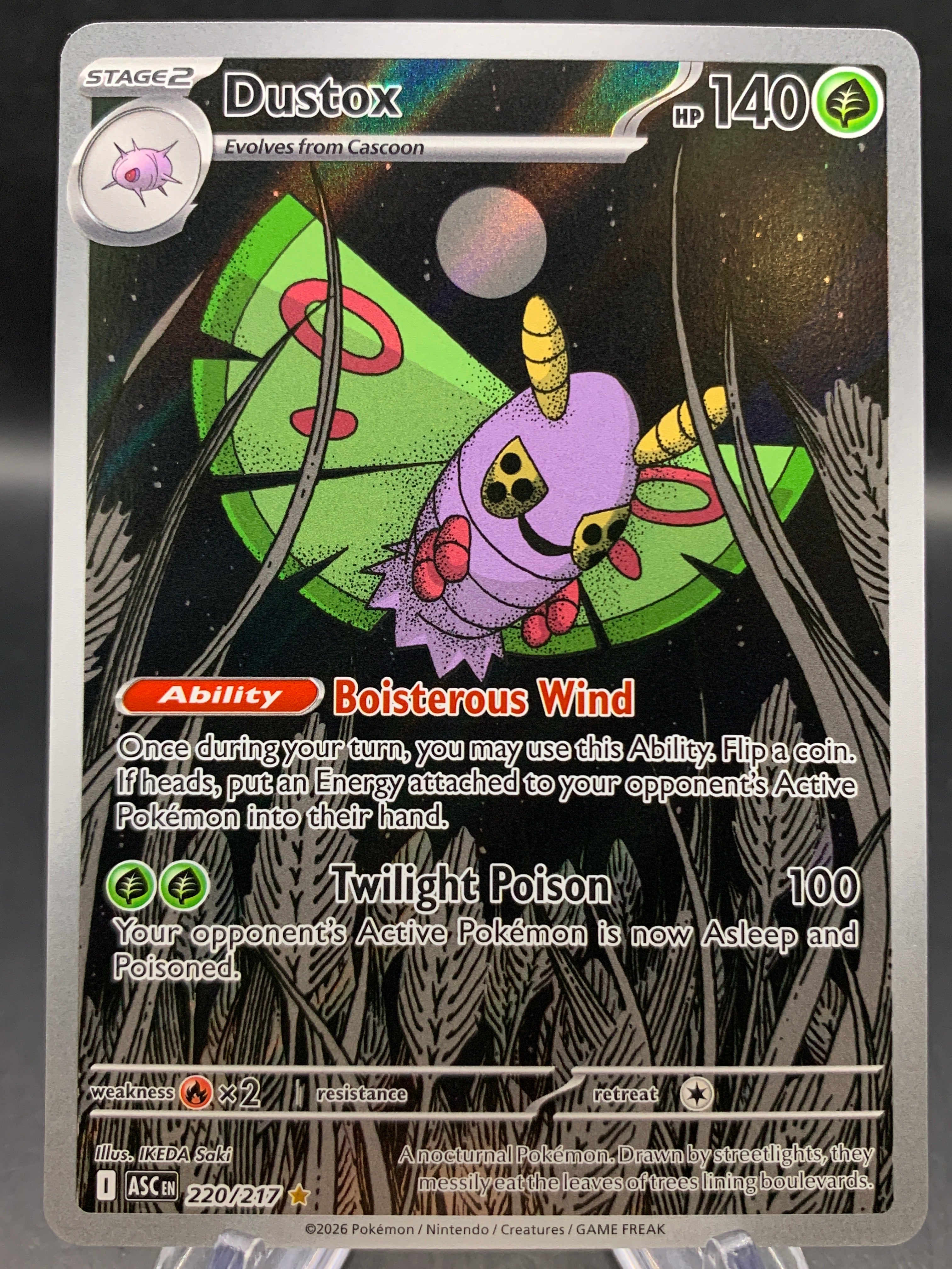 Pokémon TCG: 2026 Dustox - 220/217 - ME: Ascended Heroes – Epic Trading ...