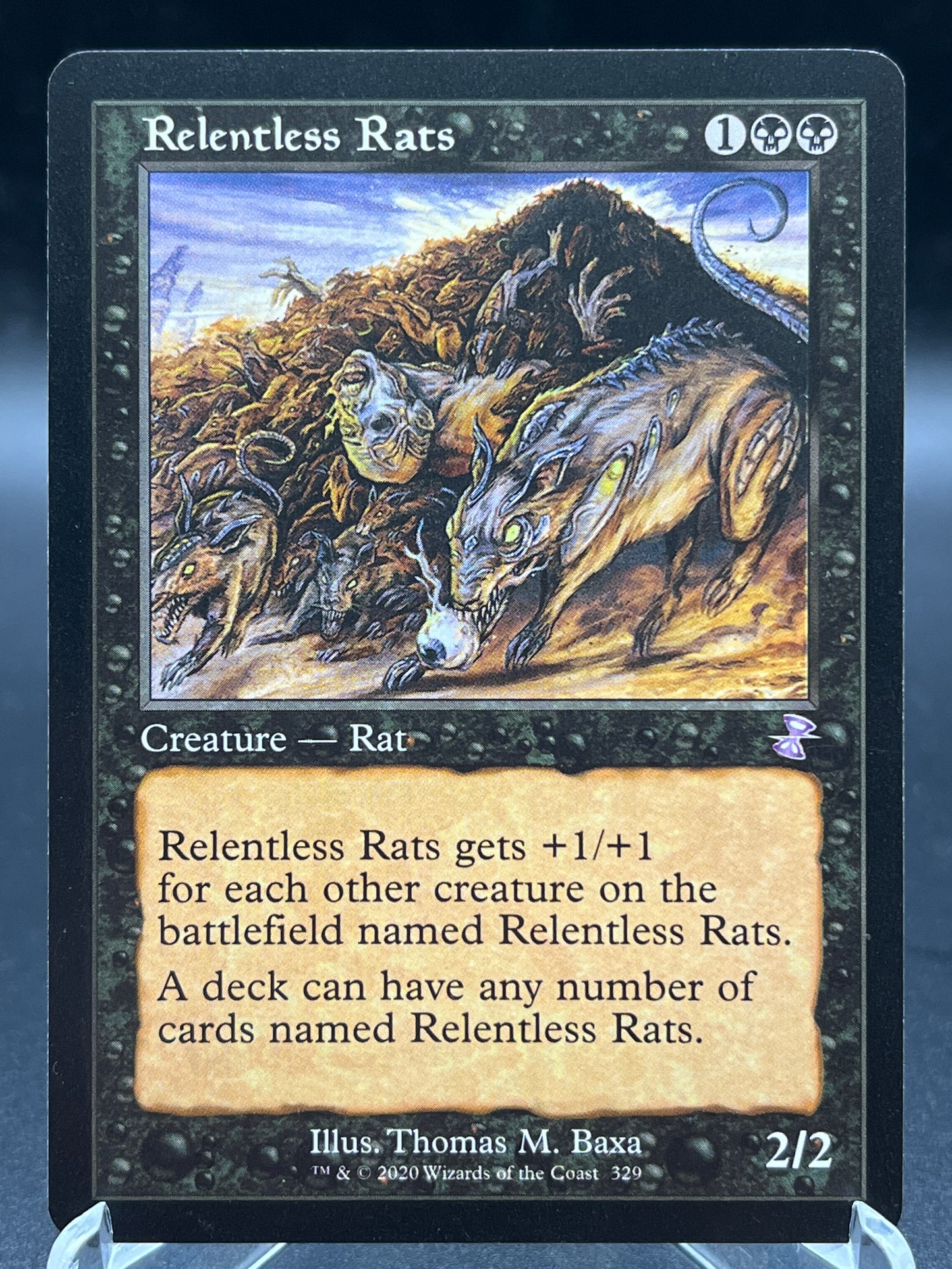 MTG TCG: Relentless Rats 329 - Time Spiral: Remastered