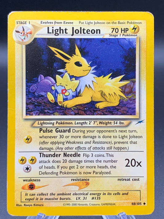 Pokémon TCG: 2002 Light Jolteon - 48/105 - Neo Destiny