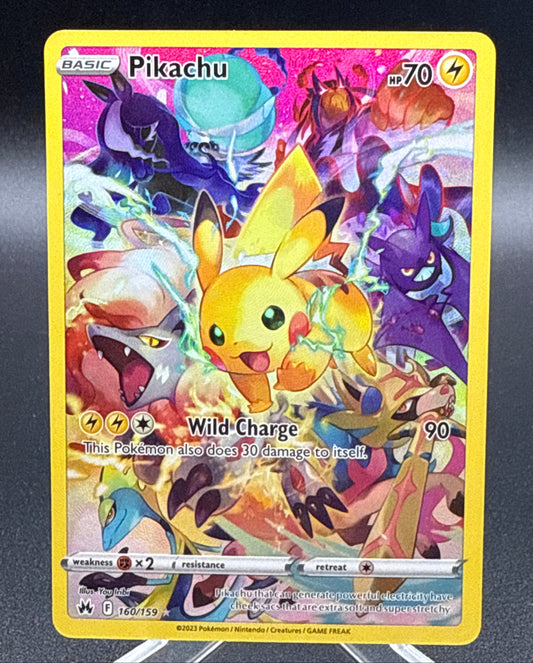 Pokémon TCG: 2023 Pikachu 160/159 SWSH: Crown Zenith Secret Rare