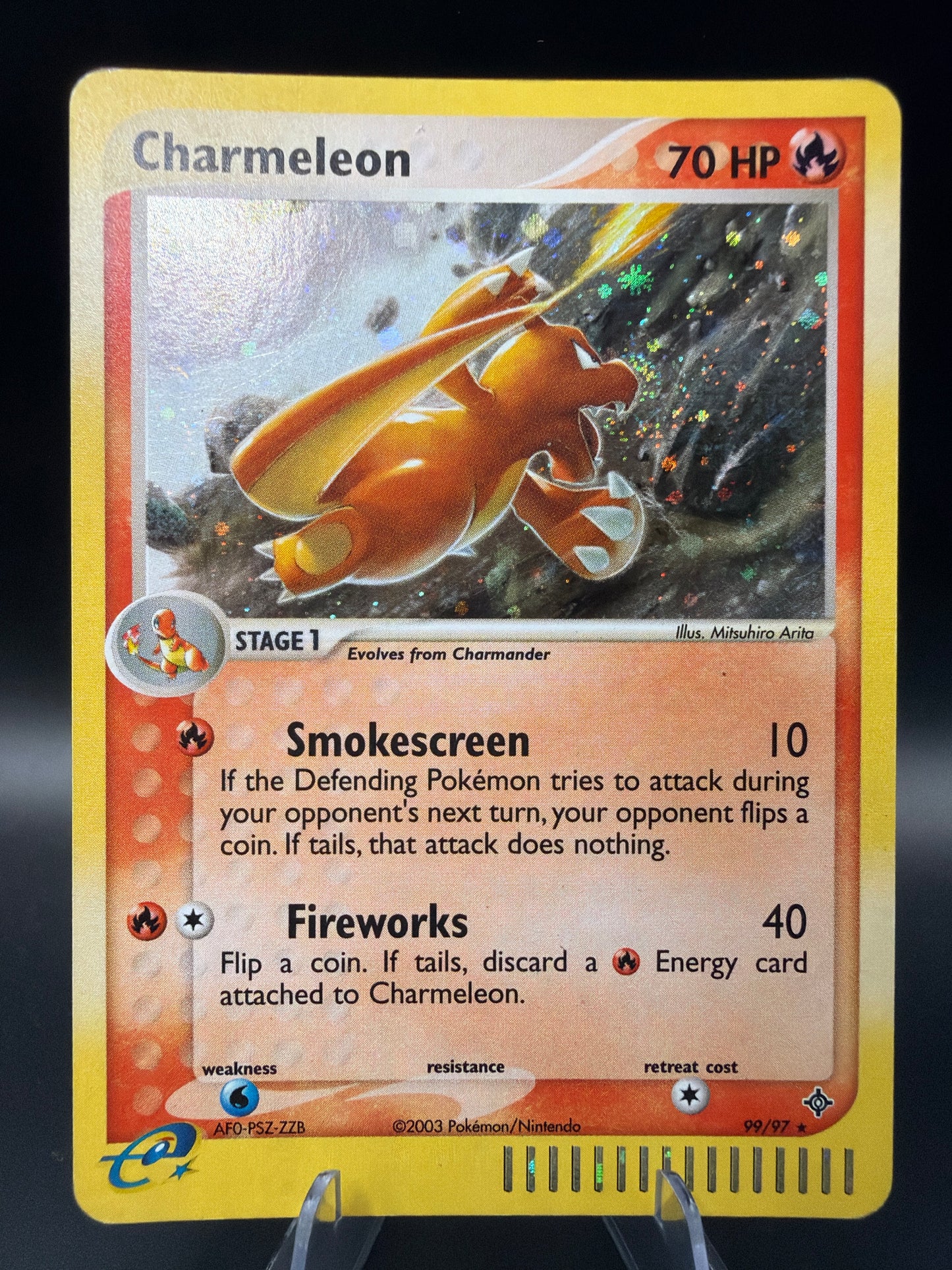 Pokémon TCG: 2003 Charmeleon 99/97 EX: Dragons Holo