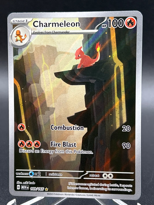 Pokémon TCG: 2023 Charmeleon 169/165 Scarlet & Violet 151