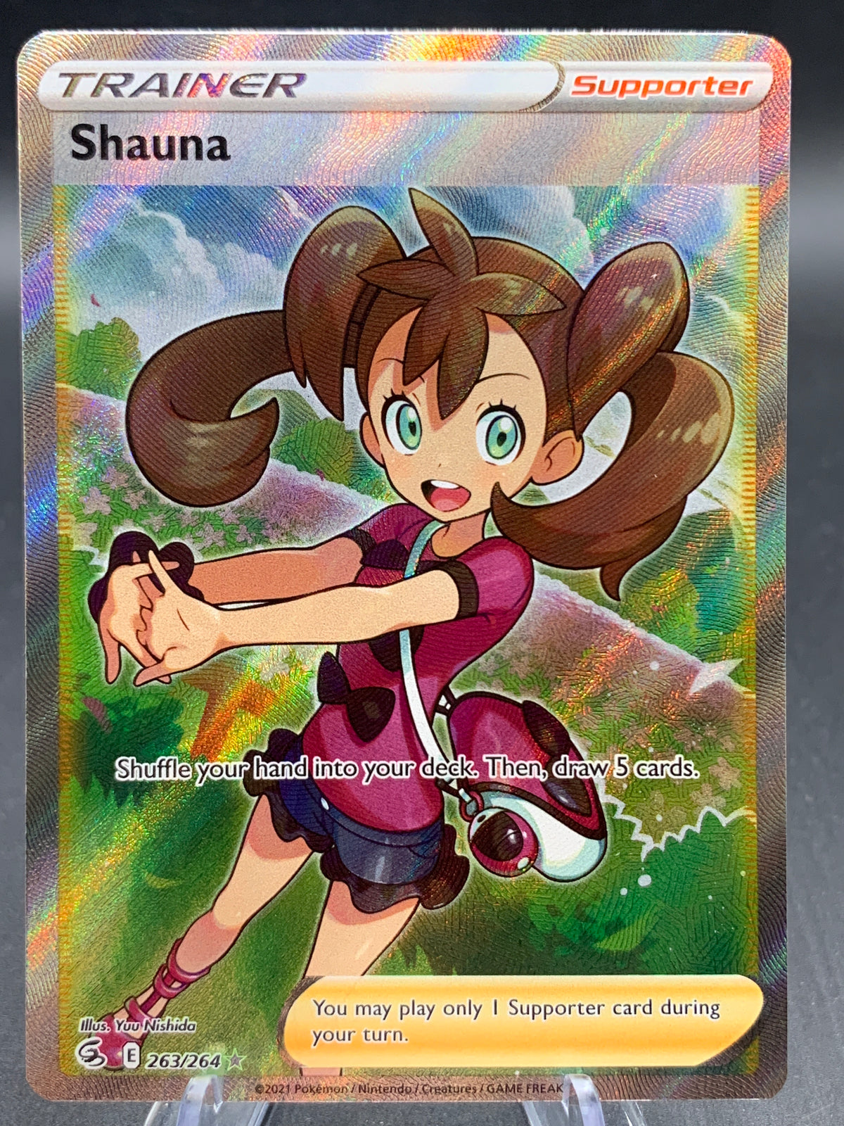Pokémon TCG: 2021 Shauna - 263/264 - SWSH: Fusion Strike