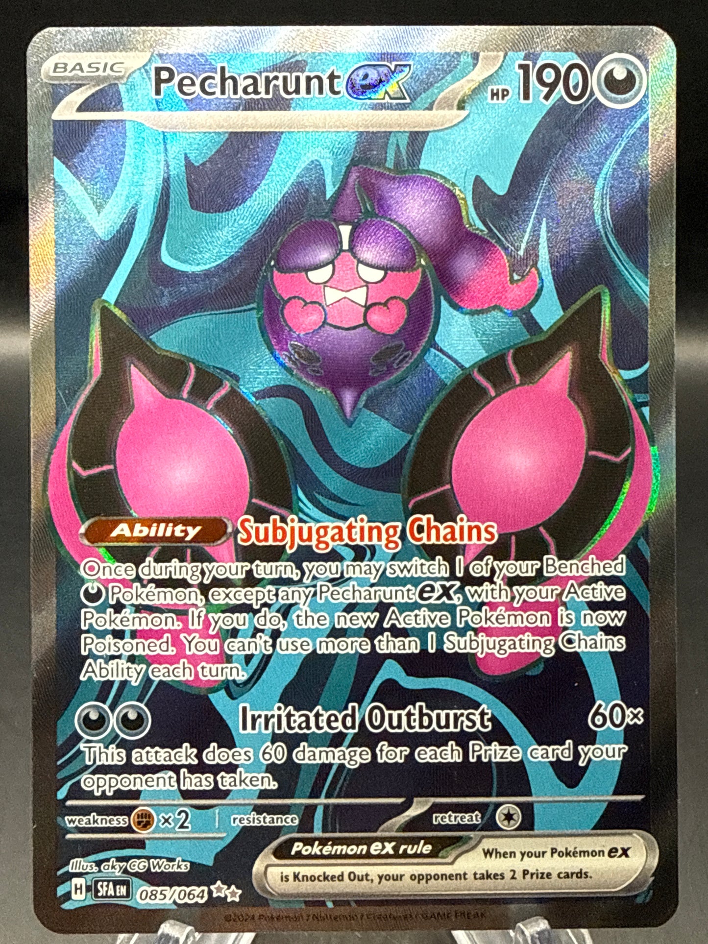 Pokémon TCG 2024 Pecharunt EX - 085/064 - S&V: Shrouded Fable