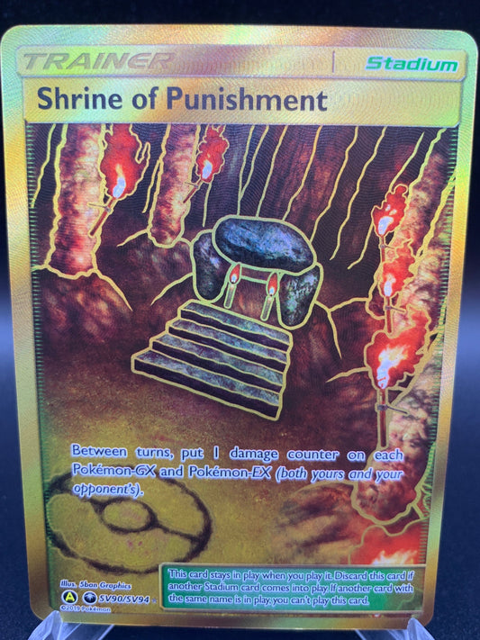 Pokémon TCG: 2019 Shrine of Punishment SV90/SV94 Hidden Fates: Shiny Vault
