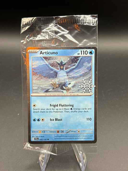 Pokémon TCG: 2025 Articuno 032/159 -  Journey Together - Holiday Calendar (Sealed)