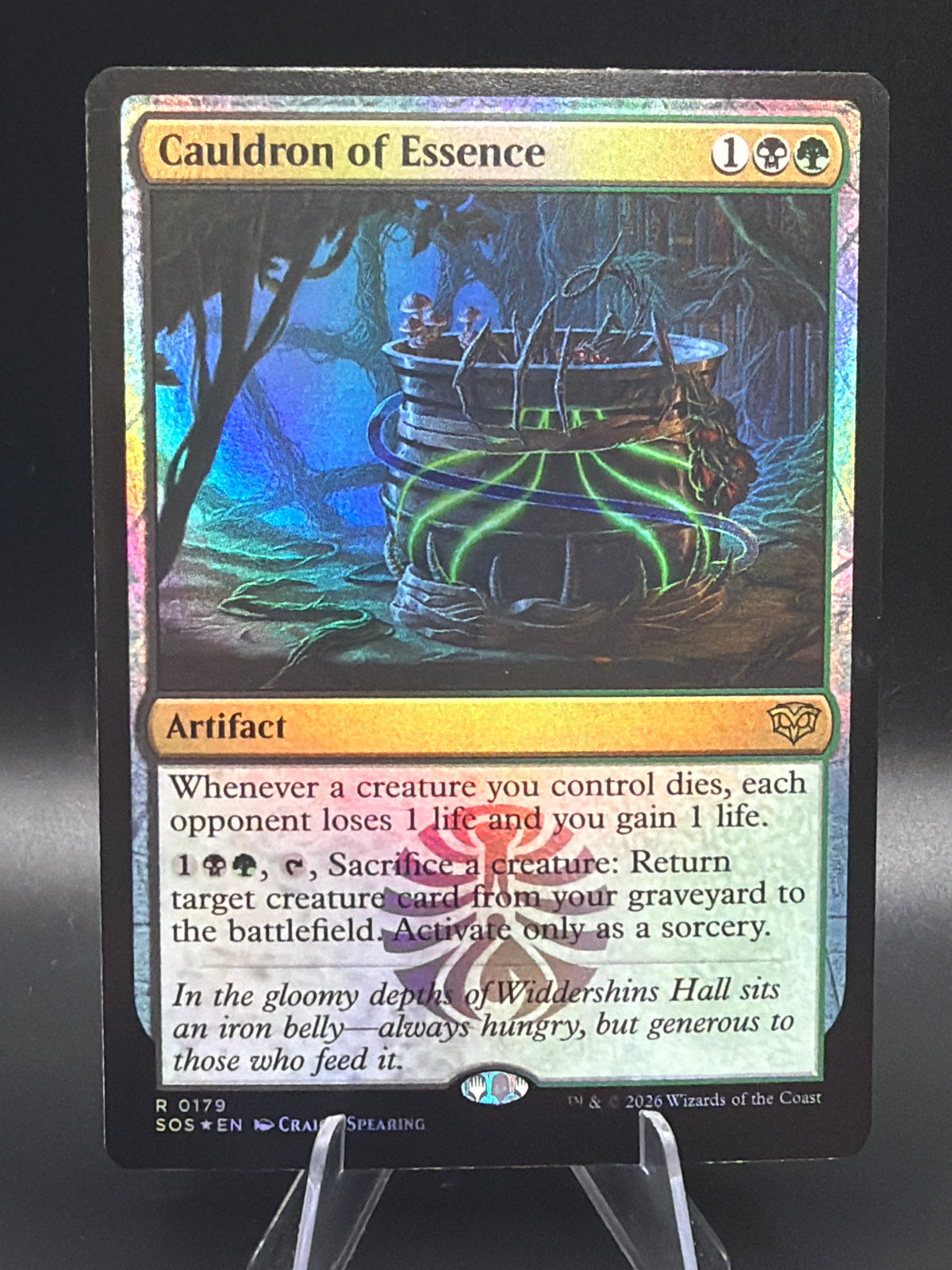 MTG TCG: Cauldron of Essence - Secrets of Strixhaven (SOS)