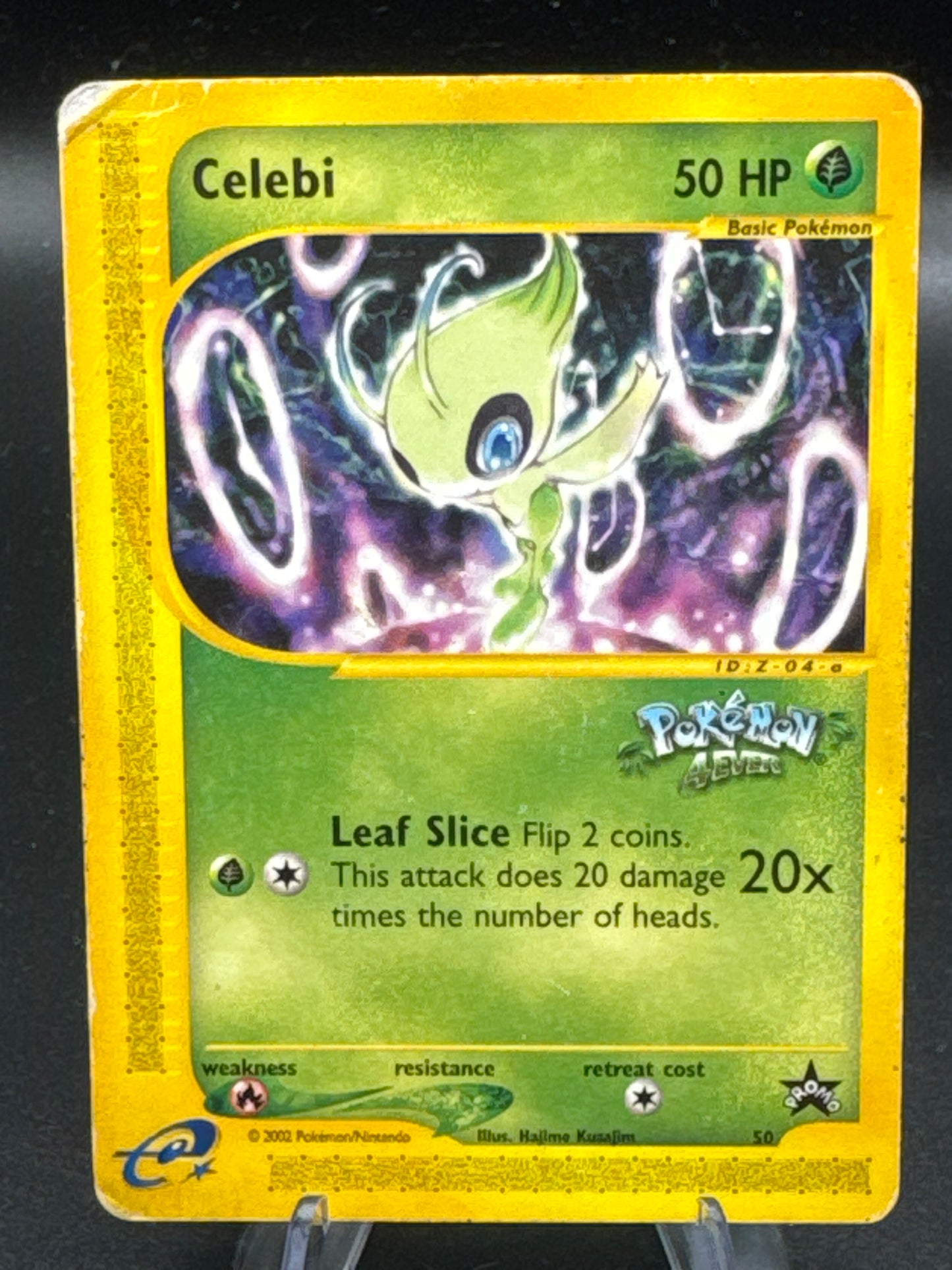 Pokémon TCG: 2002 Celebi #50 - WoTC Promo (Pokemon 4Ever)