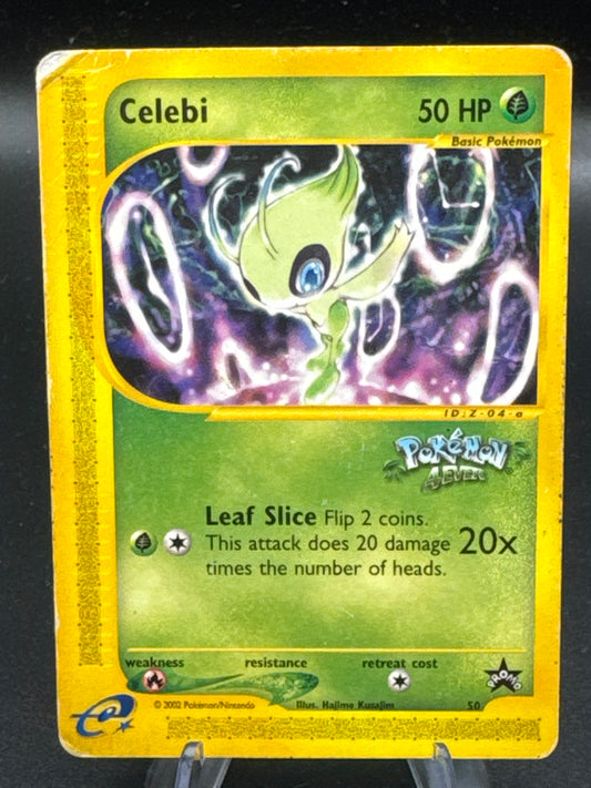 Pokémon TCG: 2002 Celebi #50 - WoTC Promo (Pokemon 4Ever)