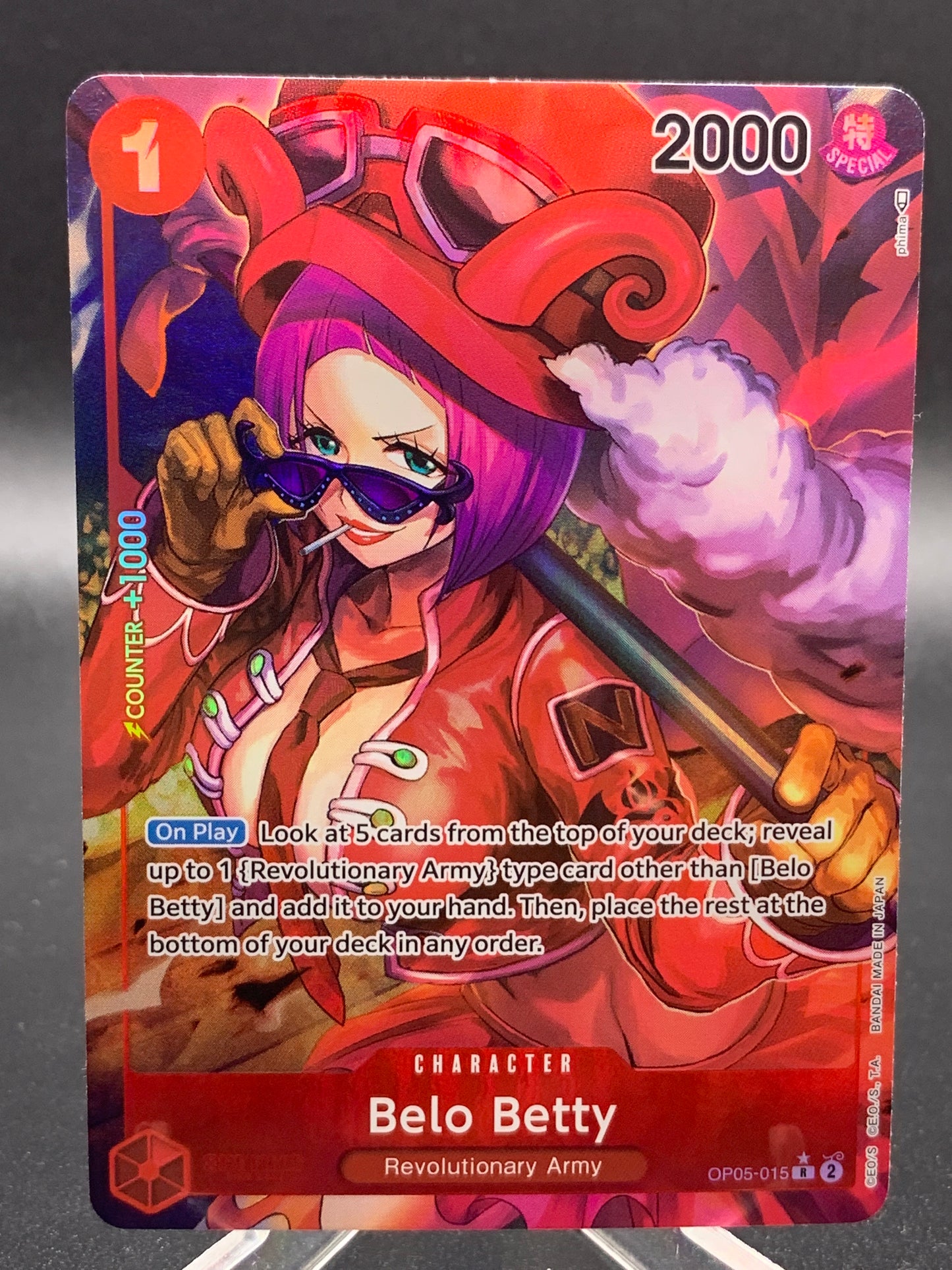 One Piece TCG: Belo Betty Revolutionary Army OP05-015