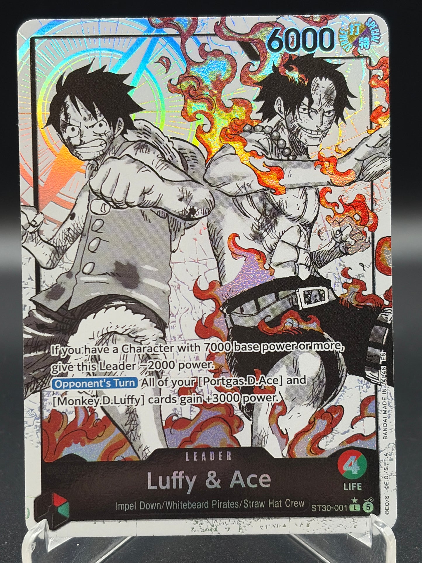 One Piece TCG: 2026 Luffy & Ace (Parallel) - Starter Deck EX: Luffy & Ace (ST-30)