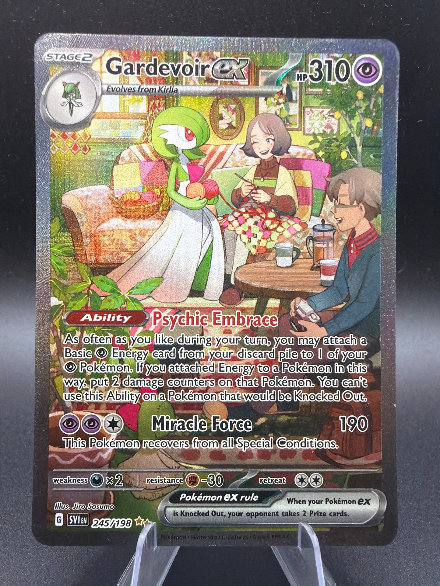 Pokémon TCG: 2023 Gardevoir ex 245/198 Scarlet & Violet Alt Art