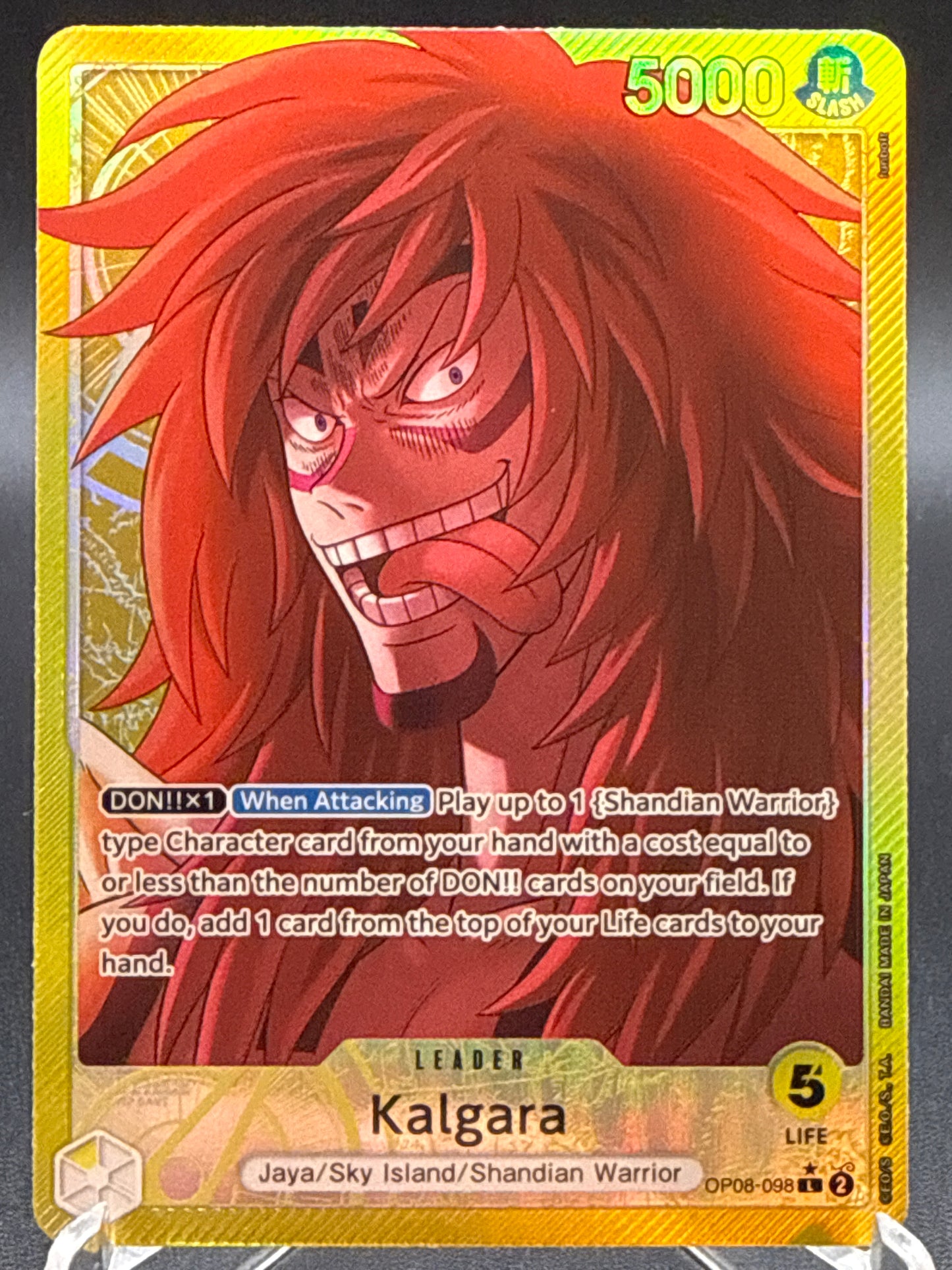 One Piece TCG: Kalgara OP08-098 Two Legends