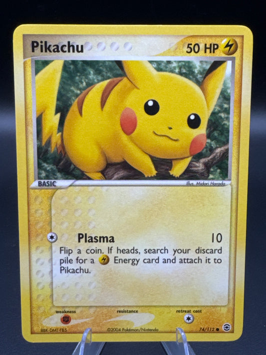 Pokémon TCG: 2004 Pikachu 74/112 -  FireRed & LeafGreen
