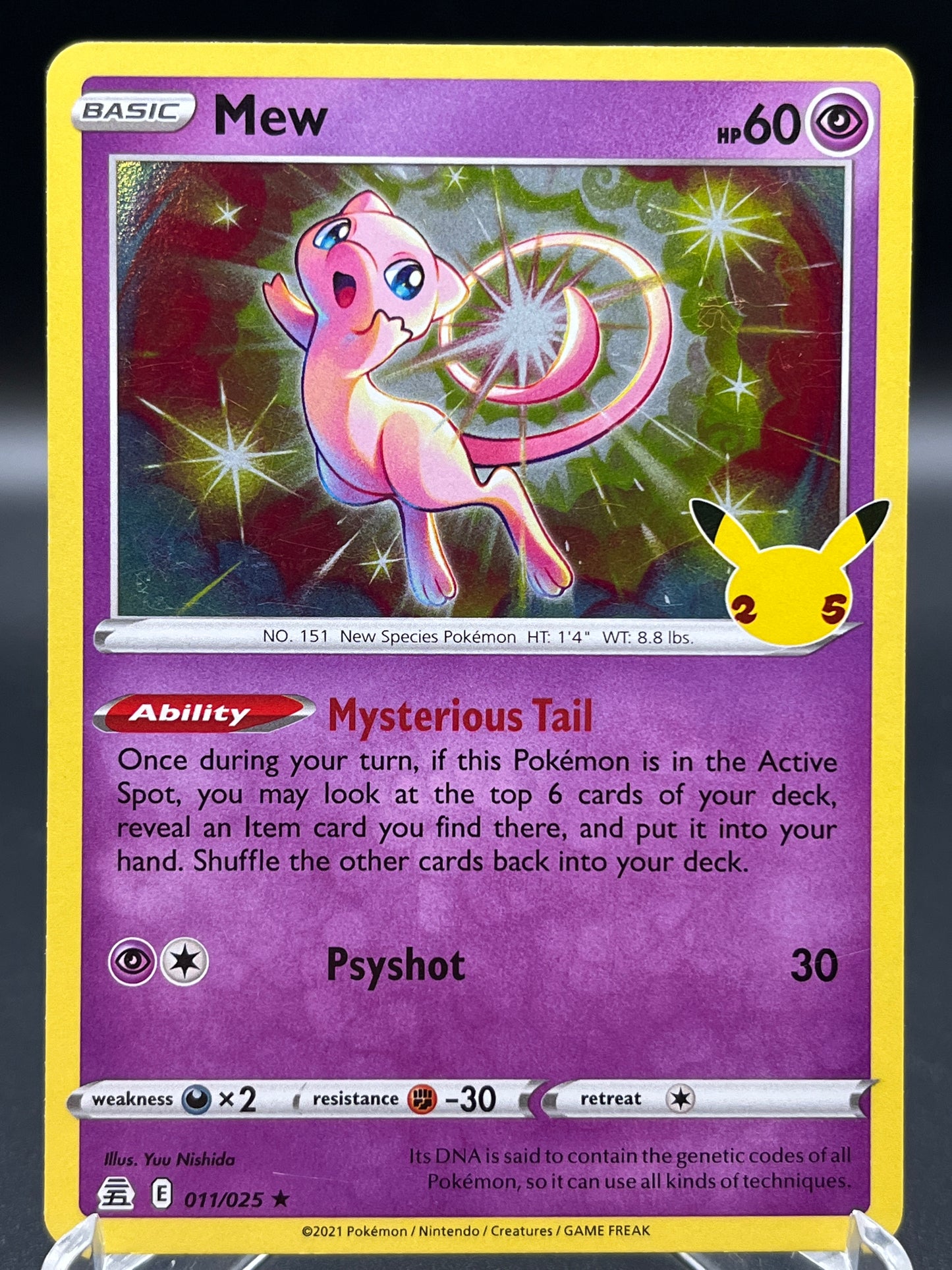 Pokémon TCG: 2021 Mew 011/025 - SWSH: Celebrations
