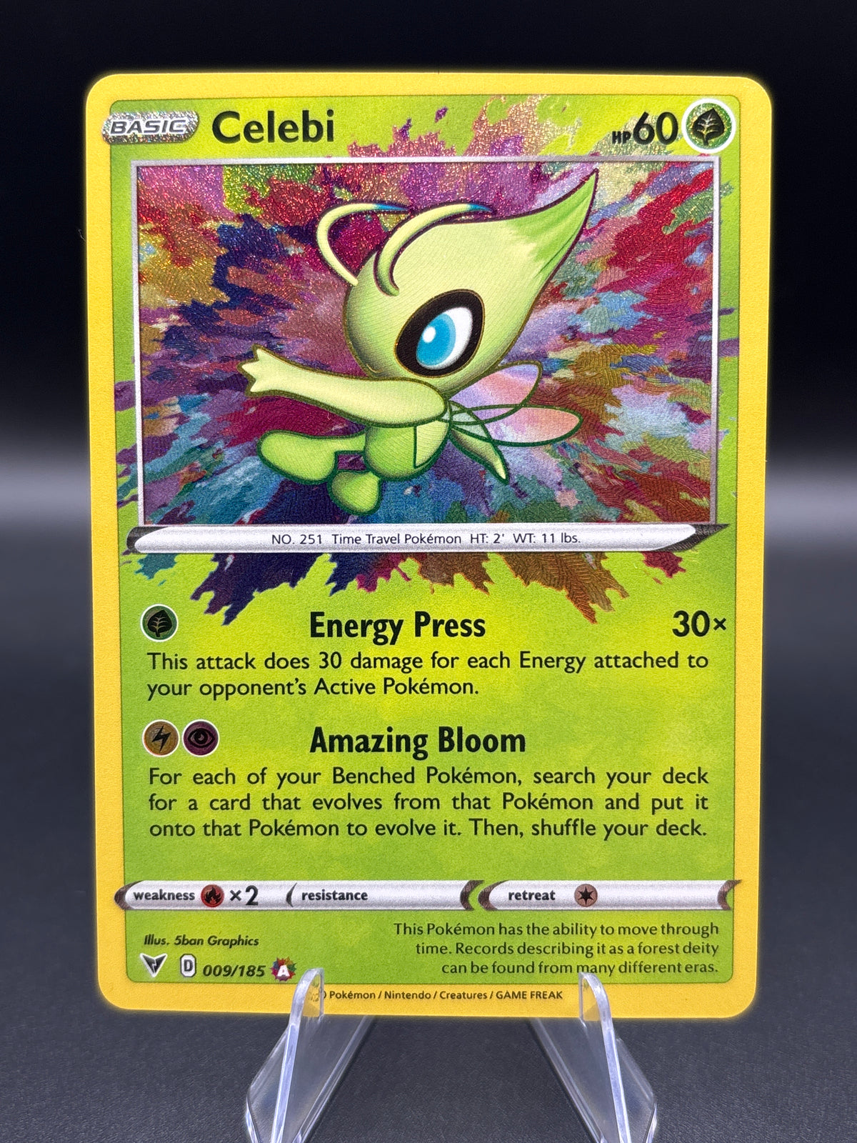 Pokémon TCG: 2020 Celebi 009/185 SWSH: Vivid Voltage