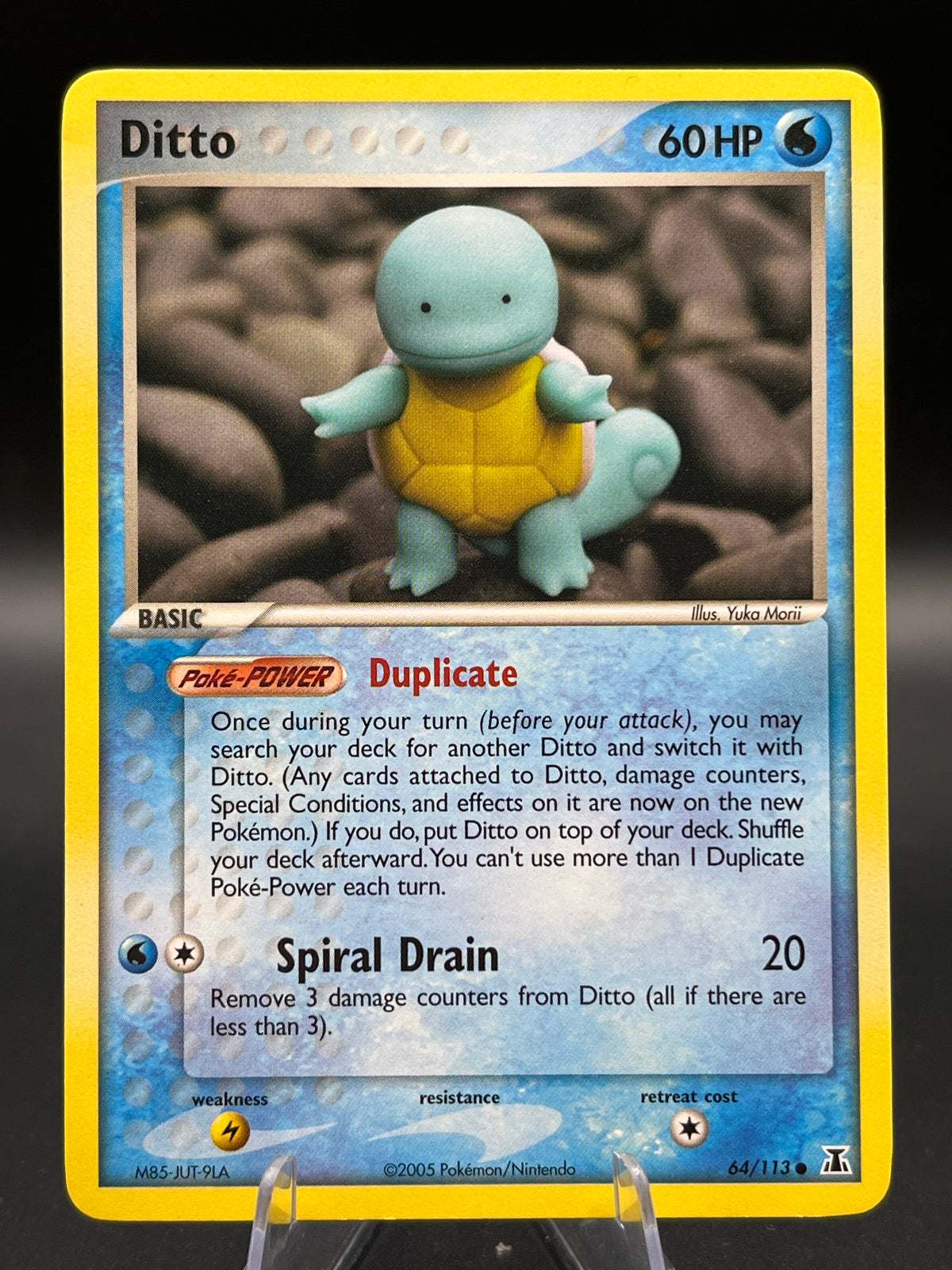 Pokémon TCG: 2005 - Ditto (Squirtle) - 64/113 - EX Delta Species