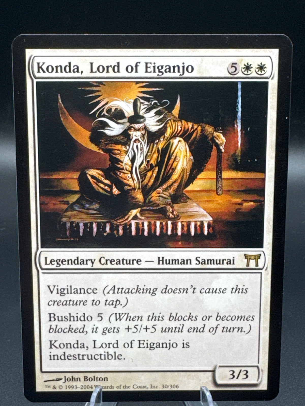 Magic The Gathering: Konda, Lord of Eiganjo - Champions of Kamigawa (CHK)
