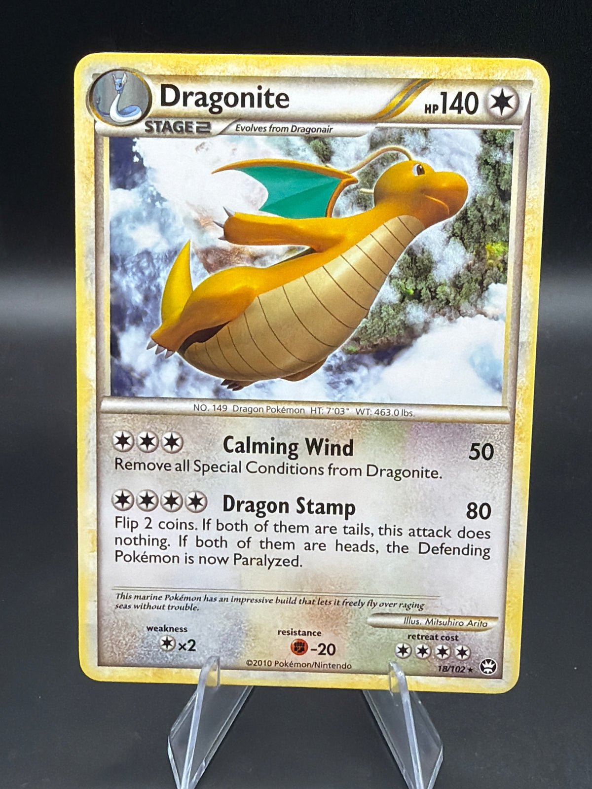 Pokémon TCG: 2010 Dragonite 18/102 Triumphant