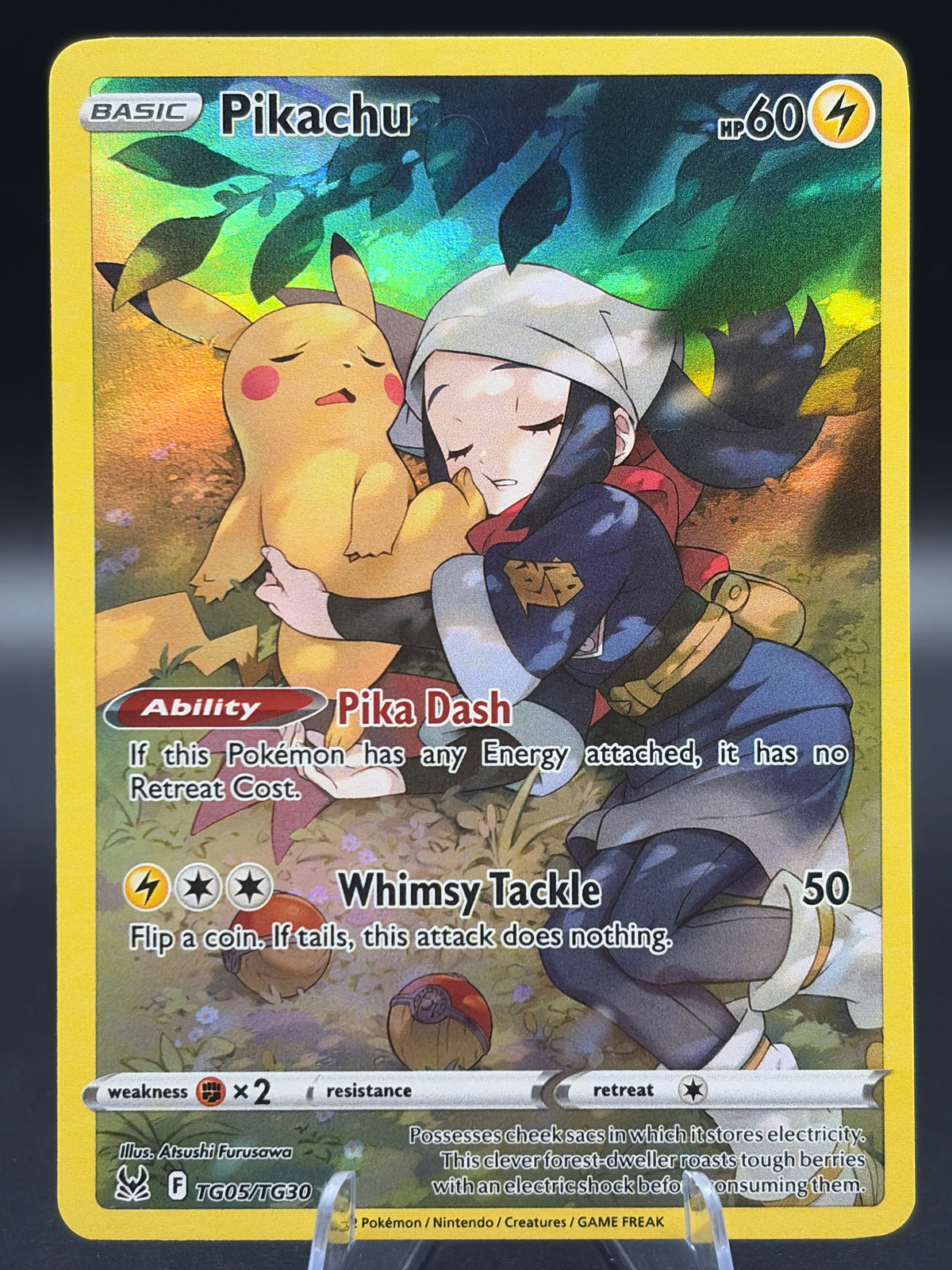 Pokémon TCG: 2022 Pikachu - TG05/TG30 - SWSH: Lost Origin Trainer Gallery