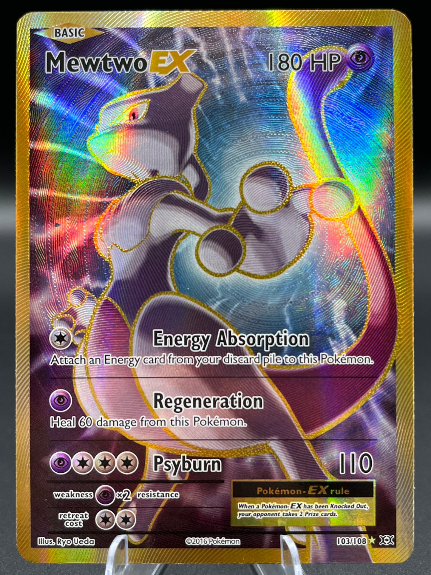 Pokémon TCG: 2016 Mewtwo EX - 103/108 - XY: Evolutions