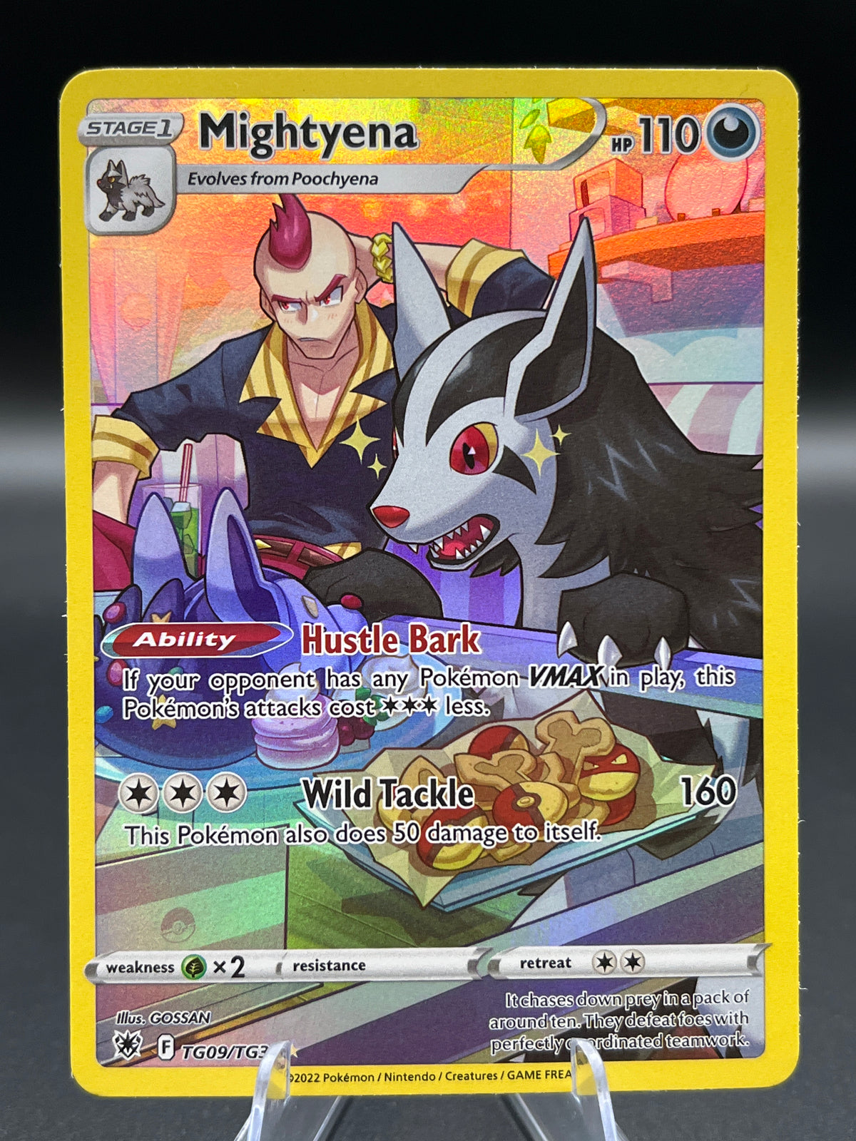 Pokémon TCG: 2022 Mightyena - TG09/TG30 - SWSH: Astral Radiance Trainer Gallery
