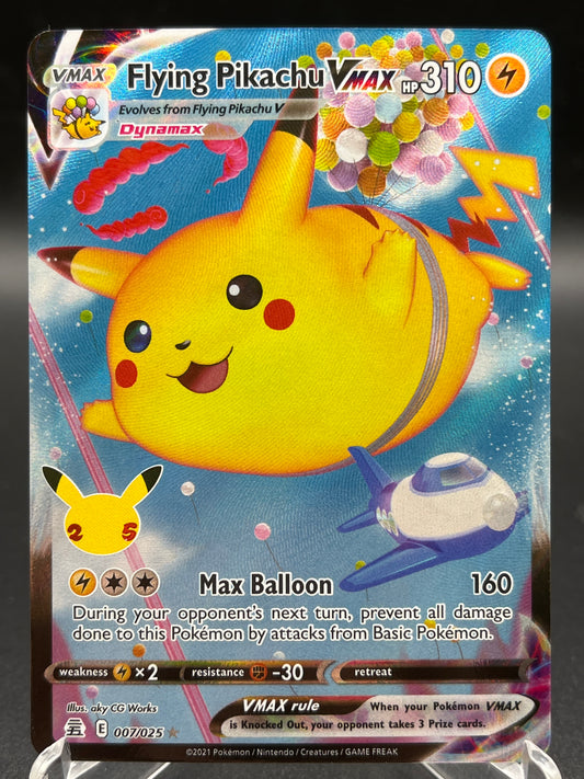 Pokémon TCG: 2021 Flying Pikachu VMAX - 007/025 - SWSH: Celebrations Classic Collection