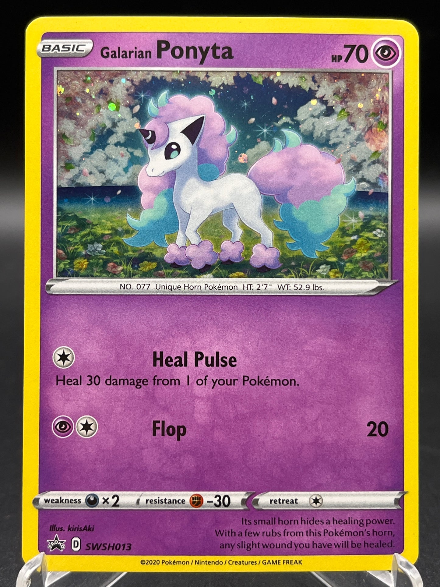 Pokémon TCG: 2020 Galarian Ponyta SWSH013 - SWSH: Sword & Shield Promo Cards