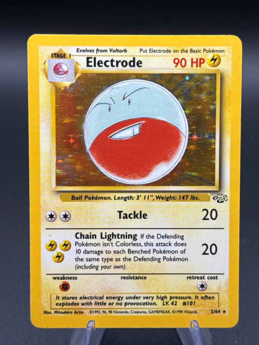 Pokémon TCG: 1999 Electrode 2/64 Jungle Holo