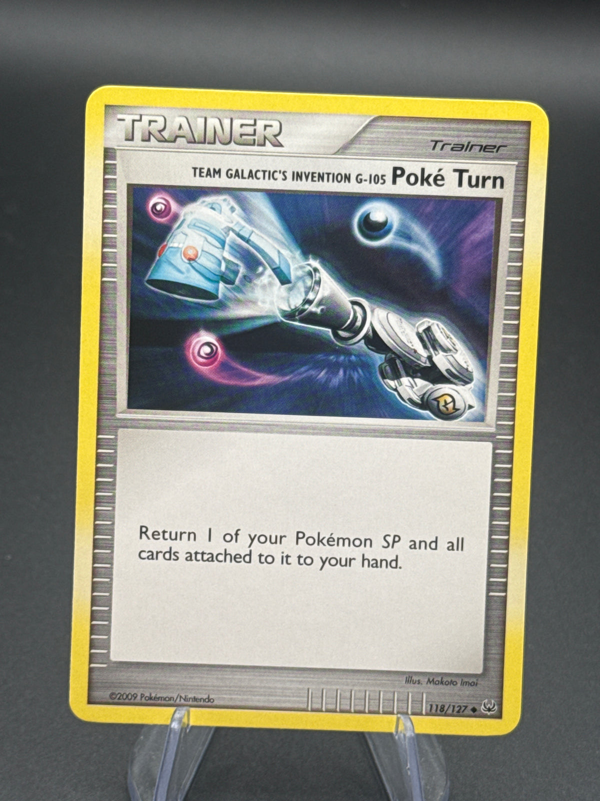 Pokémon TCG: 2009 Team Galactic's Invention G-105 Poke Turn - Platinum (PL)