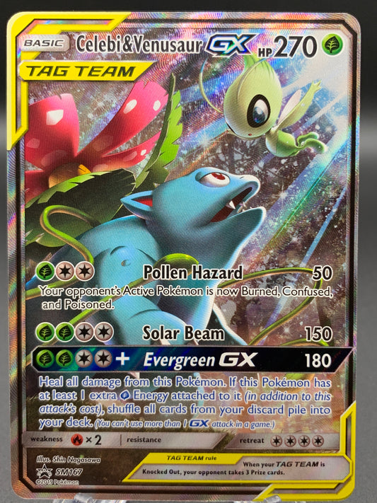 Pokémon TCG: 2019 Celebi & Venusaur GX - SM167 - SM: Sun & Moon Promos