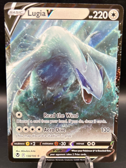 Pokémon TCG: 2022 Lugia V 138/195 SWSH: Silver Tempest