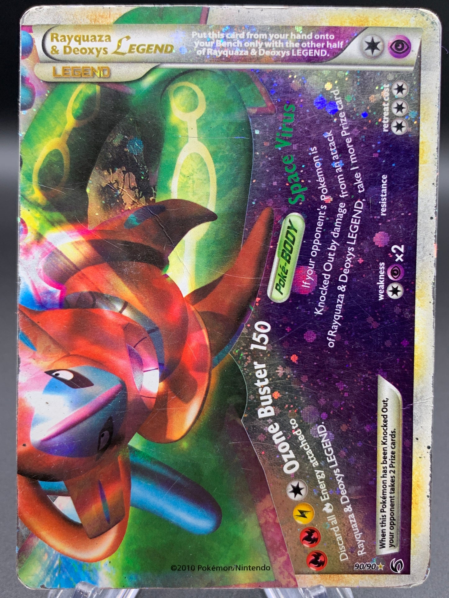 Pokémon TCG: 2010 Rayquaza & Deoxys Legend - 90/90 - HGSS: Undaunted (Bottom)