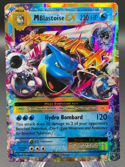 Pokémon TCG: 2016 MBlastoise Ex - 22/108 - Evolutions