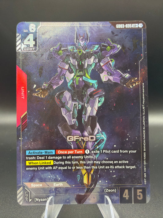 Gundam TCG: GFreD G003-035 (LR+) - Steel Requiem
