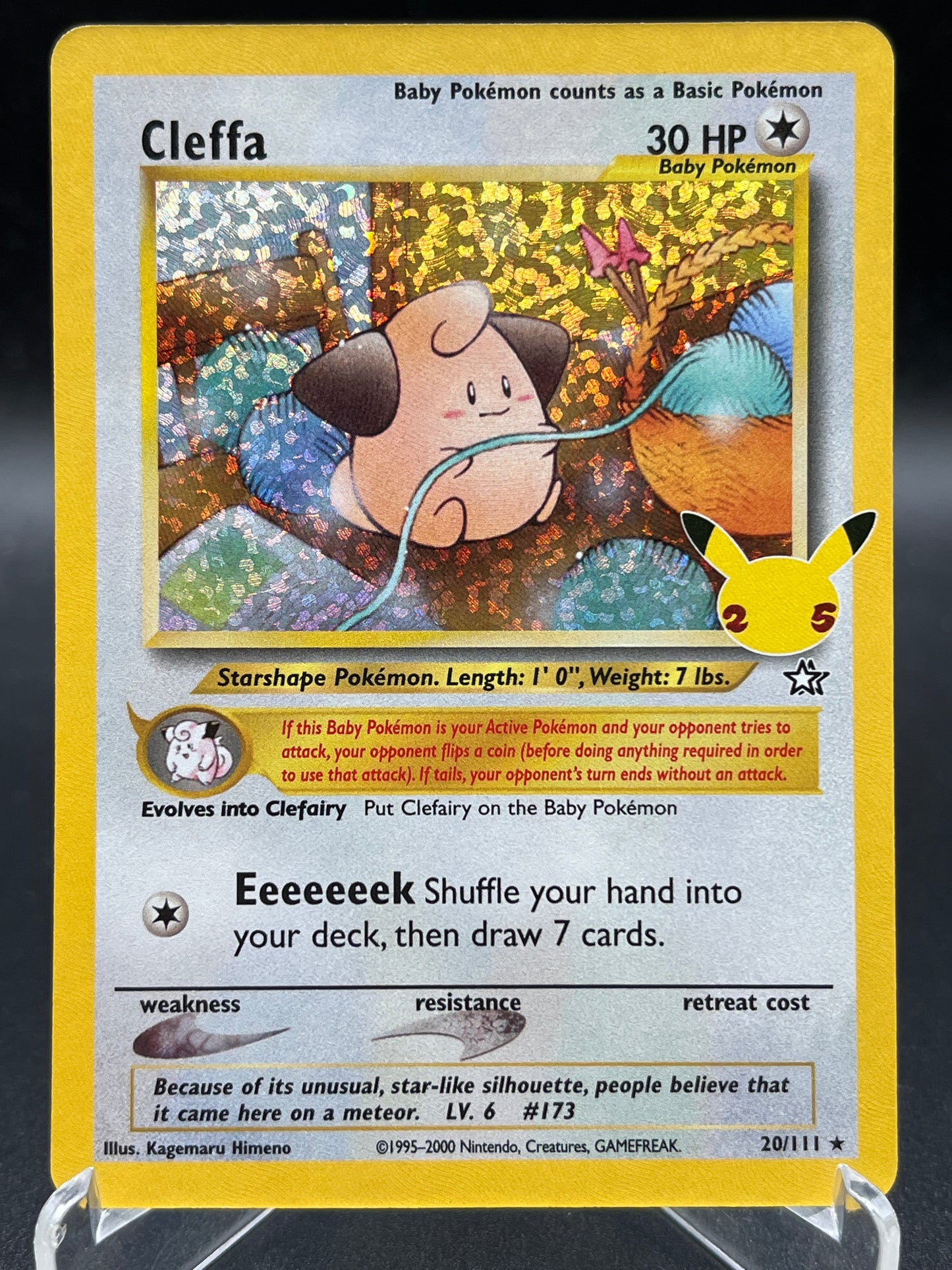 Pokémon TCG: 2021 Cleffa - 20/111 - Celebrations: Classic Collection