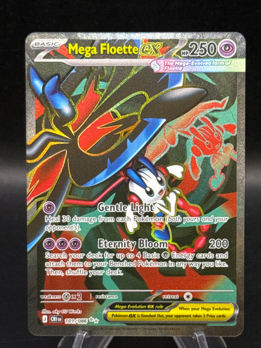 Pokémon TCG: 2026 Mega Floette ex - 101/086 - ME04: Chaos Rising