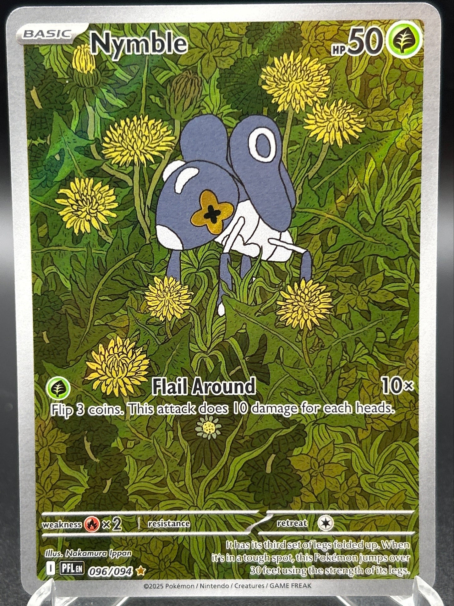 Pokémon TCG: 2025 Nymble - 096/094 - PFL: Phantasmal Flames