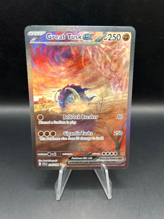 Pokémon TCG: 2023 Great Tusk ex 246/198 SV: Scarlet & Violet Base Set