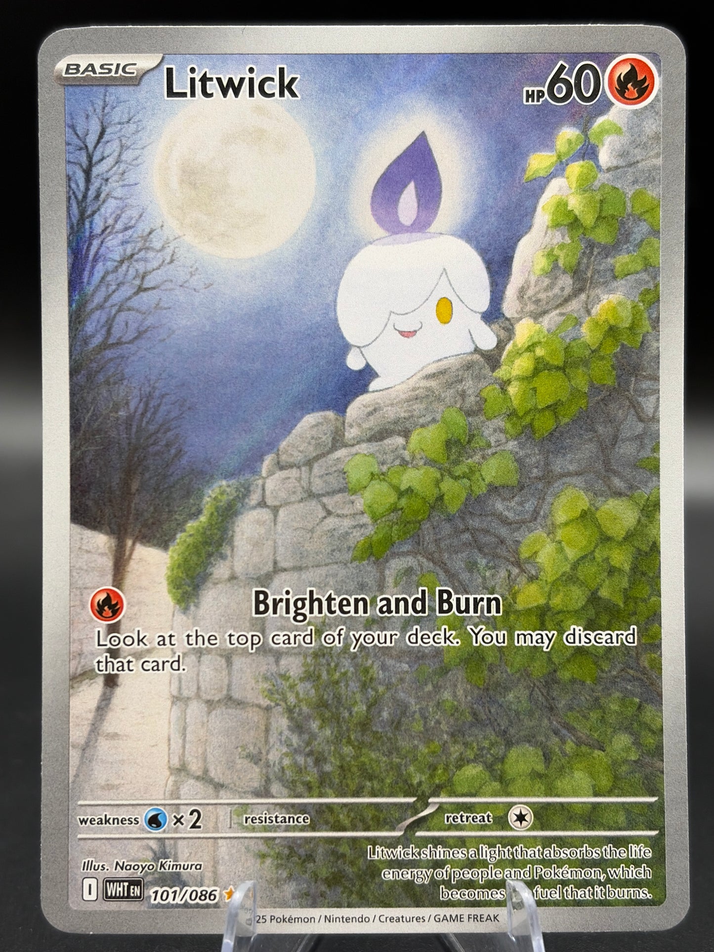 Pokémon TCG: 2025 Litwick - 101/086 - SV: White Flare