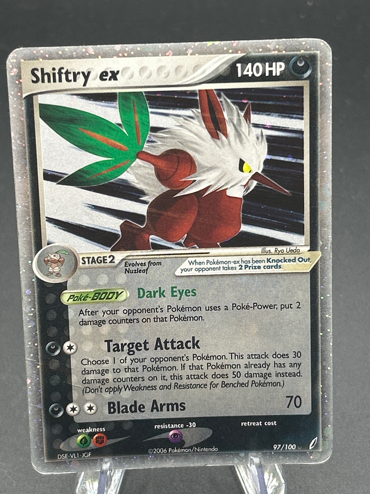 Pokémon TCG: 2006 Shiftry ex - EX Crystal Guardians (CG) - DMG