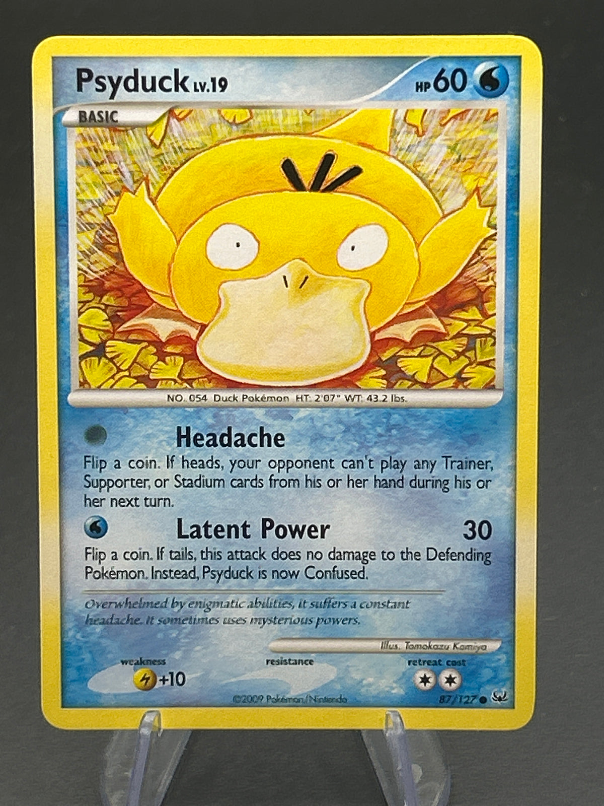 Pokémon TCG: 2009 Psyduck - Platinum (PL)