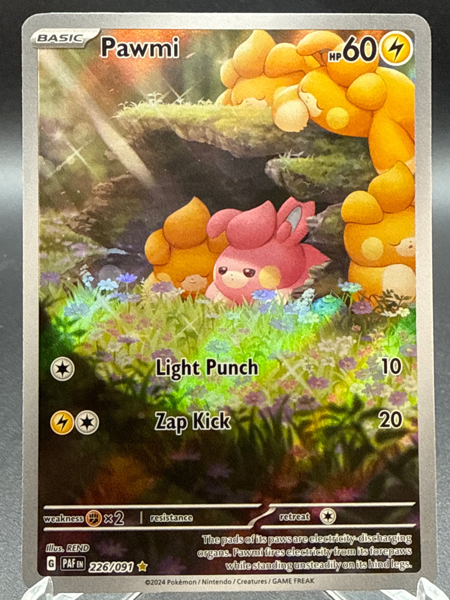 Pokémon TCG: 2024 Pawmi - 226/091 - SV: Paldean Fates