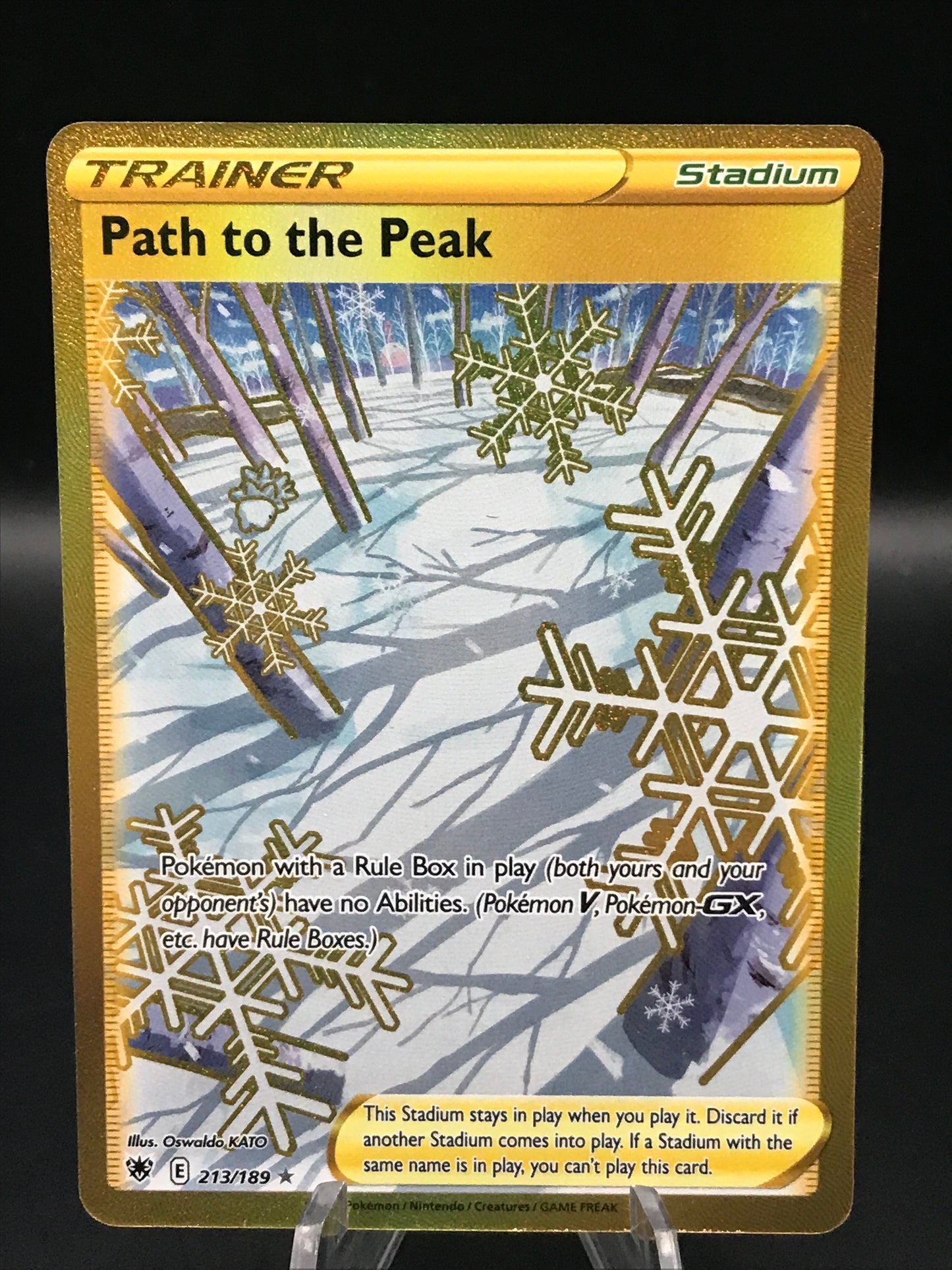 Pokemon TCG 2022 Path to the Peak 213/189 Astral Radiance